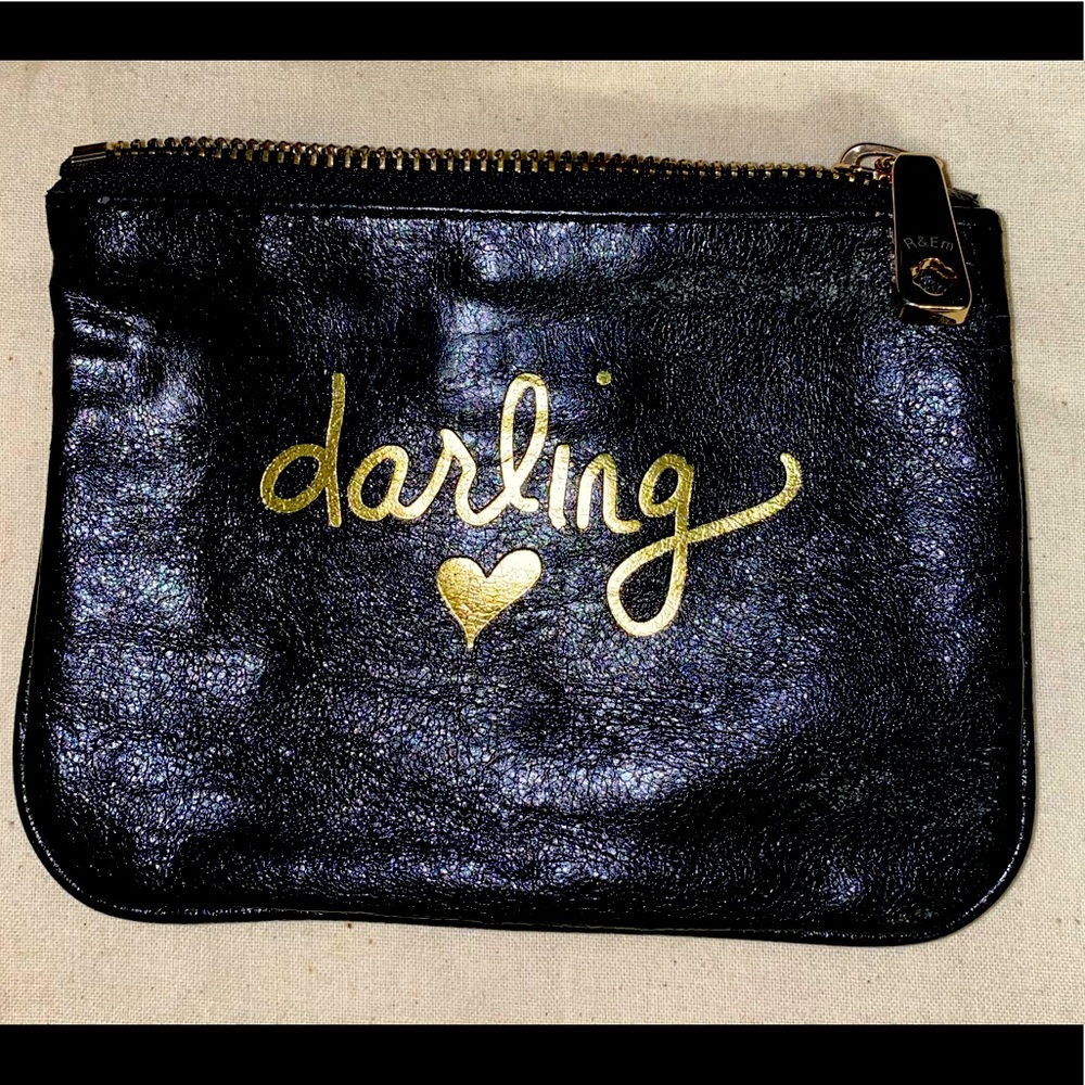 “Darling” small black pouch